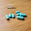 Arimidex es con receta a